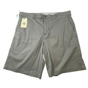 Bald Head Blues Mens 38 Comfortflex Shorts Grey Cotton Stretch Golf Chino NWT